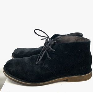 UGG Men’s Black Suede Ankle Chukka Boots
